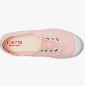 Cienta Canvas Slip On Light Pink Size 23 or 6.5